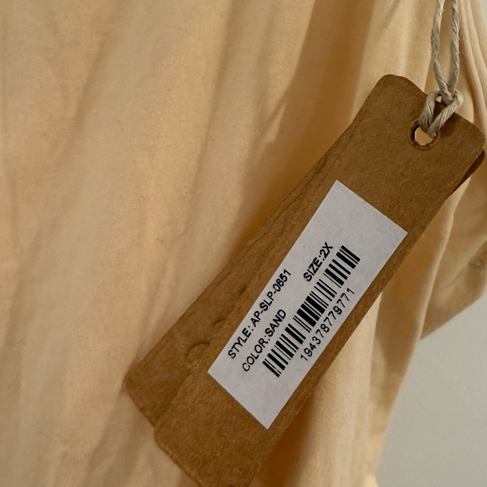 NWT Skims Fits Everybody Slip Dress - sand Size: 2X - Picture 10 of 11